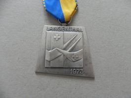 Medaille Langenthal Bern BE 1973