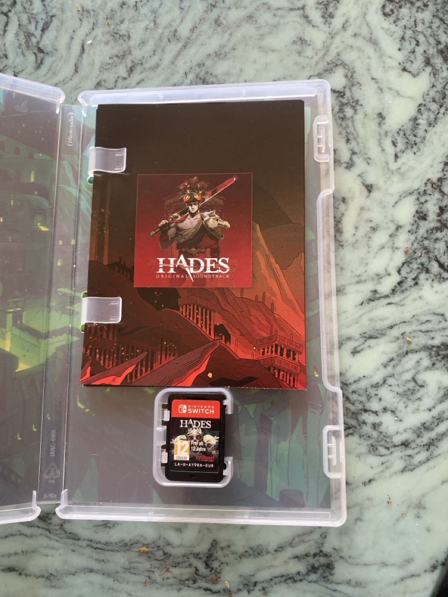 Nintendo Spiele: Hades Nintendo Switch Original Artwork and  Soundtrack – Neu (gemäss Beschreibung) aus Lausanne von lau_mwz7 1