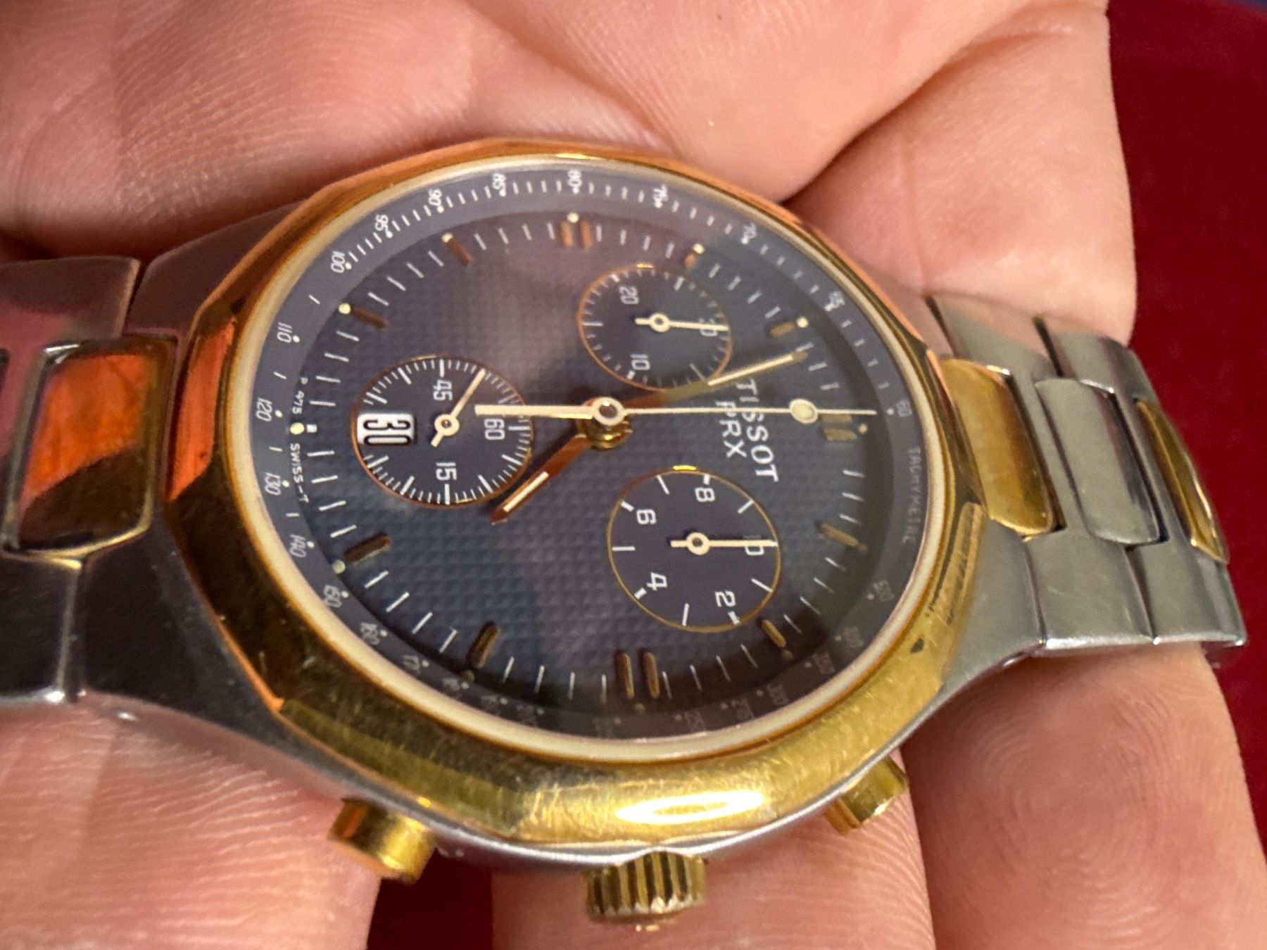 Tissot Orologi: Tissot PRX Chronograph Quarz 40 mm – Usato da Pfeffingen venduto da Allhandelklgwatches 1
