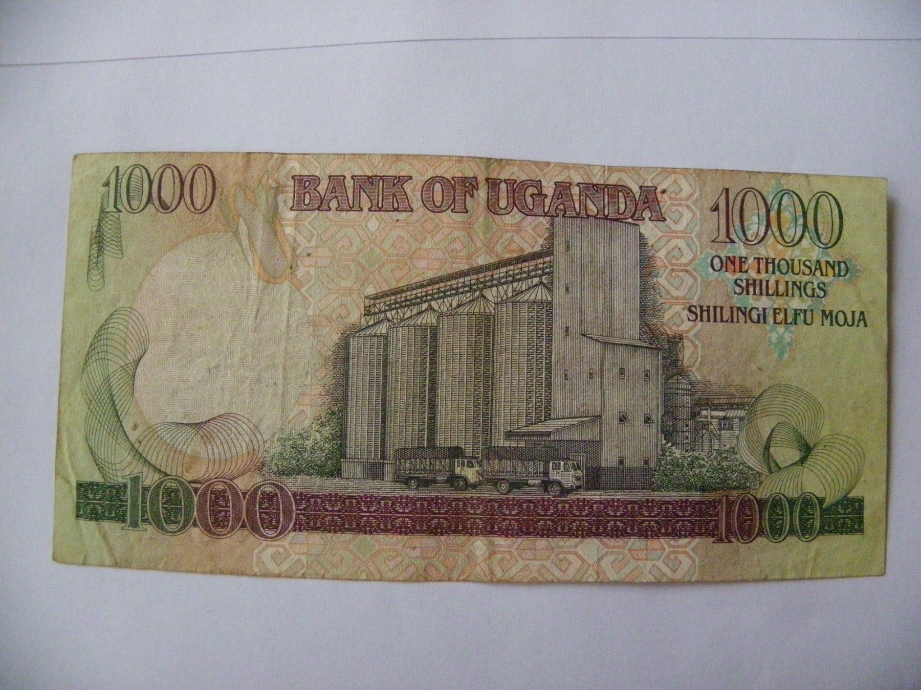Banconote: Seltene 1000 Schilling Banknote Uganda von 1994, Sammlers... – Usato da Untersiggenthal venduto da Gas61 1