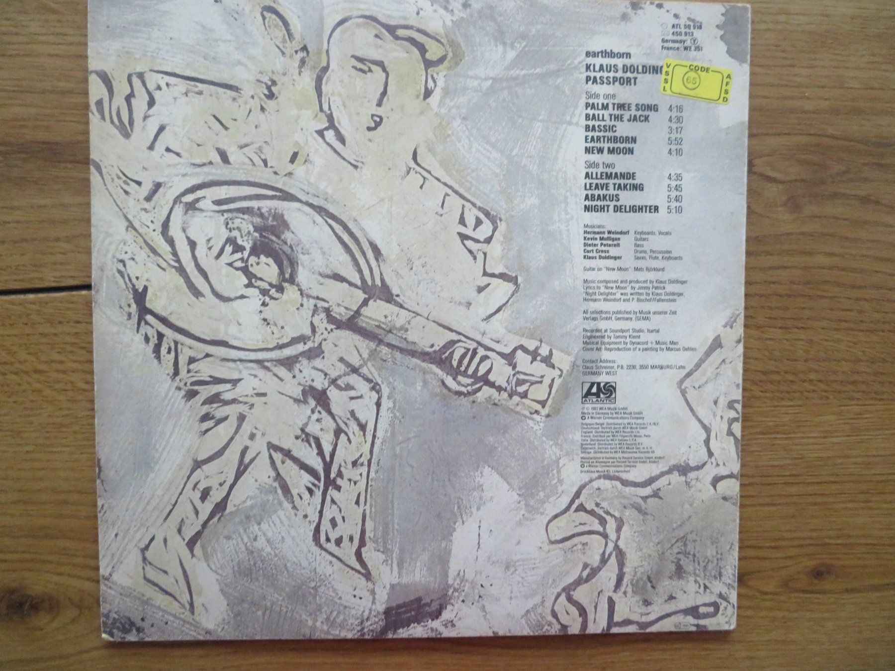 Dischi in vinile: PASSPORT EARTHBORN – Nuovo (secondo la descrizione) da Zürich venduto da max_cp5f 1