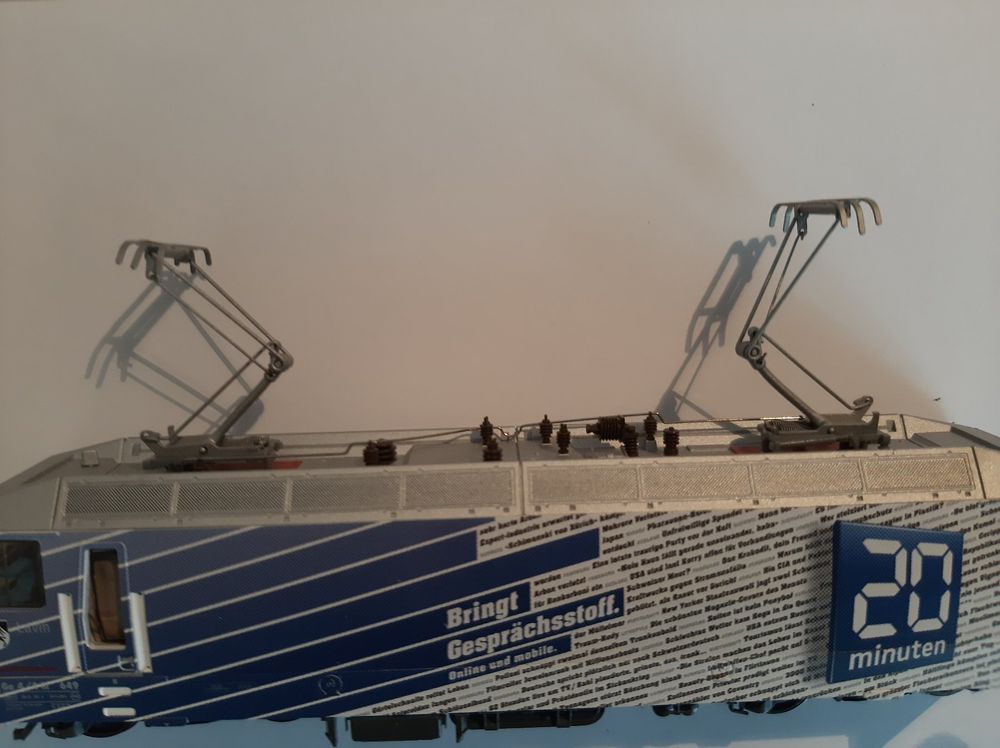 Bemo Modelleisenbahnen: Bemo H0m 1259 149 RhB Ge 4/4 III 649 Lavin "20 Min" Digital – Gebraucht aus Thun von Schwarzsee48 7