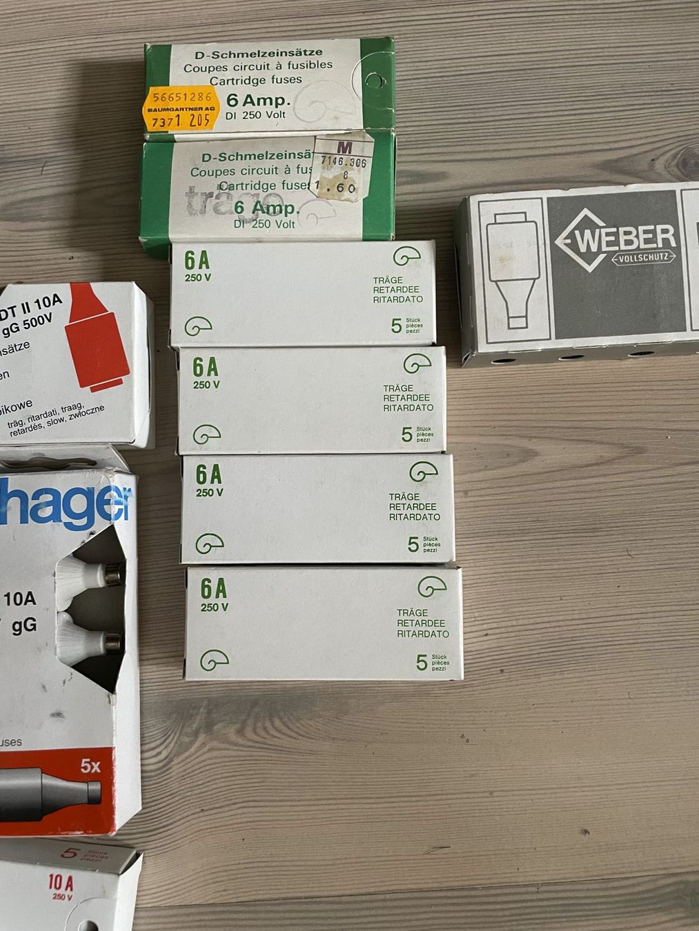 Componenti elettronici: Diverse alter sicherungen 6A bis 25A – Nuovo (secondo la descrizione) da Bergdietikon venduto da bar_5xy2 2