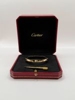 Cartier Love Bracelet – Or Jaune 18k & 10 Diamants