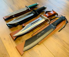 4 Stück Rambo Ultimate Messer Bundle NEU