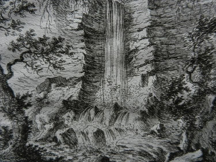 Gravures: Erlenbach Wasserfall – D'occasion à Risch par Rischli15 6