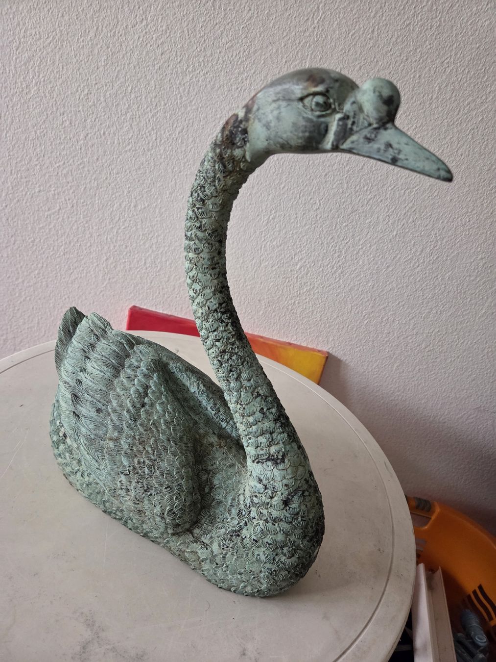 Sculture & Statue: Bronze Schwan Patina – Usato da Winterthur venduto da Veteran-67 2