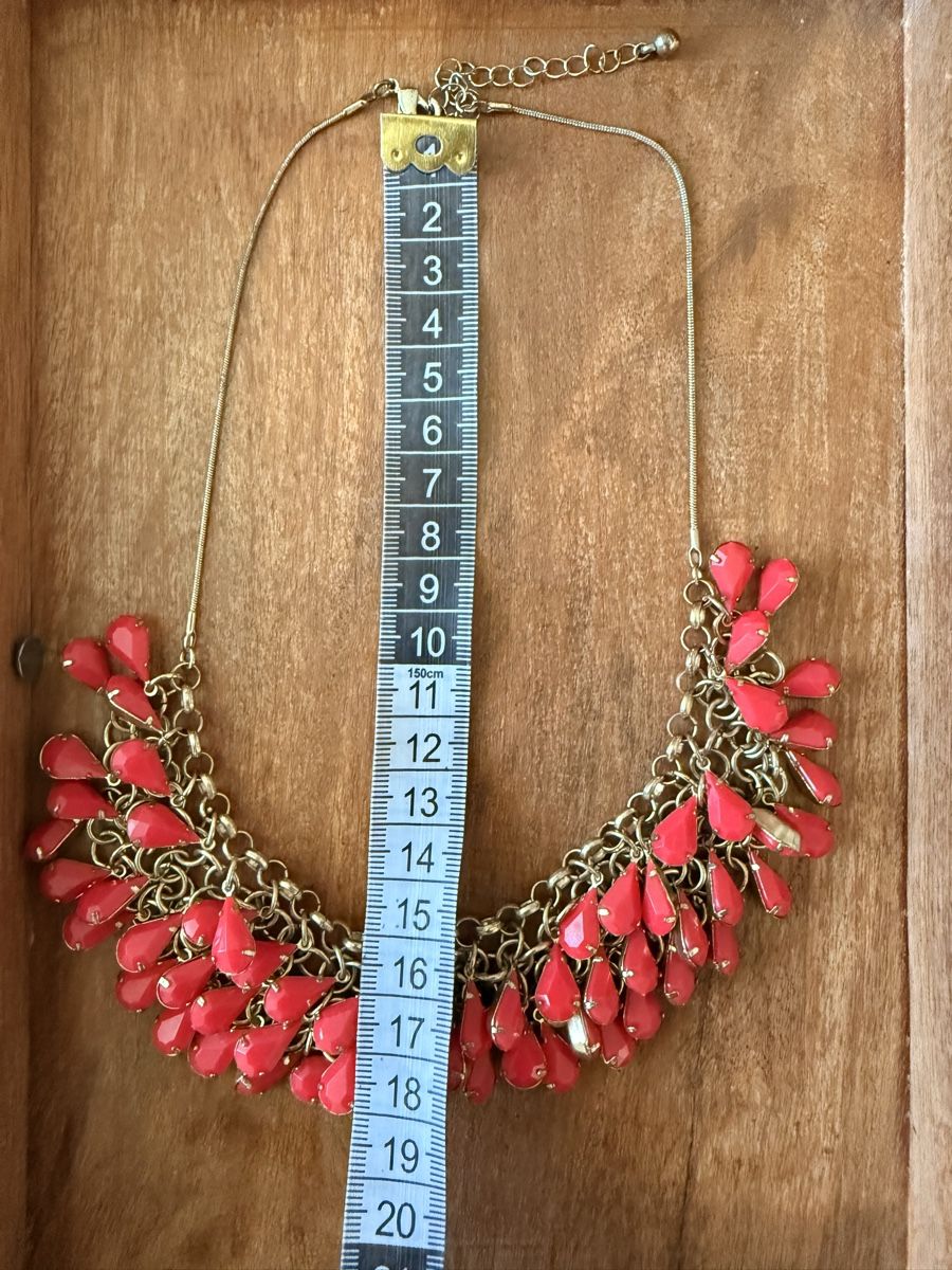 Catenine: Schmuck Kette koral/gold – Usato da Rorschacherberg venduto da galylea 1