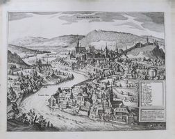 Baden Kupferstich von Merian