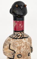 alte Kachina Hopi Indianer Figur Höhe 31 cm