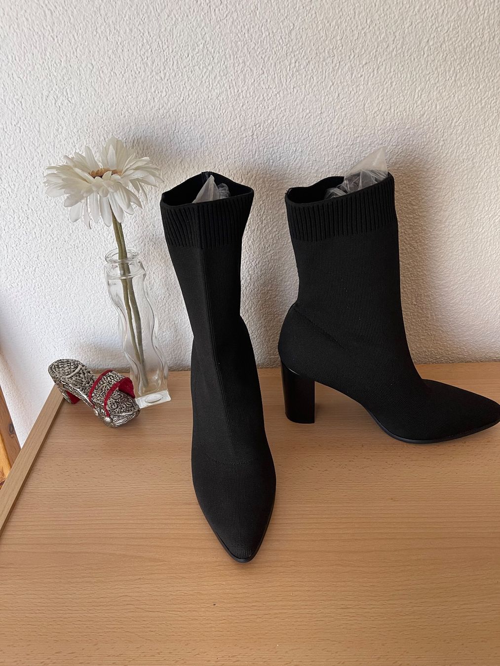Paul Green Scarpe da donna: IDEAL CHOES 40,5-41/8cm Neu/NP60CHF Stiefel elastisches Gewe – Nuovo (secondo la descrizione) da Kölliken venduto da Prscoo 2