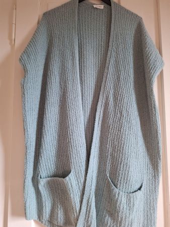 American Vintage Kuschelweste türkis