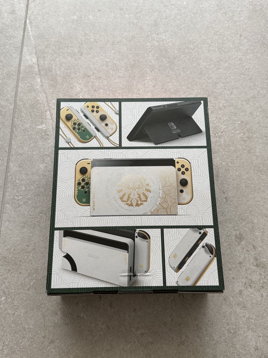 Nintendo Console: Nintendo Switch OLED Zelda Edition - Neu! – Nuovo e nell'imballaggio originale da Zwingen venduto da A.L_Shop 1