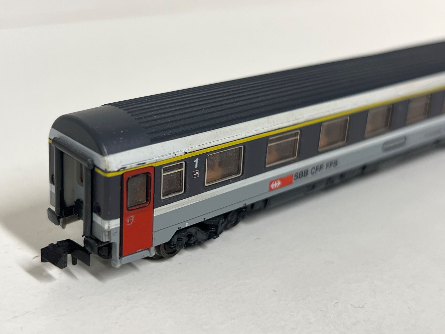 Roco Modelleisenbahnen: Roco SBB 1.Kl.   Spur N – Gebraucht aus Neuenhof von ludovicco 3