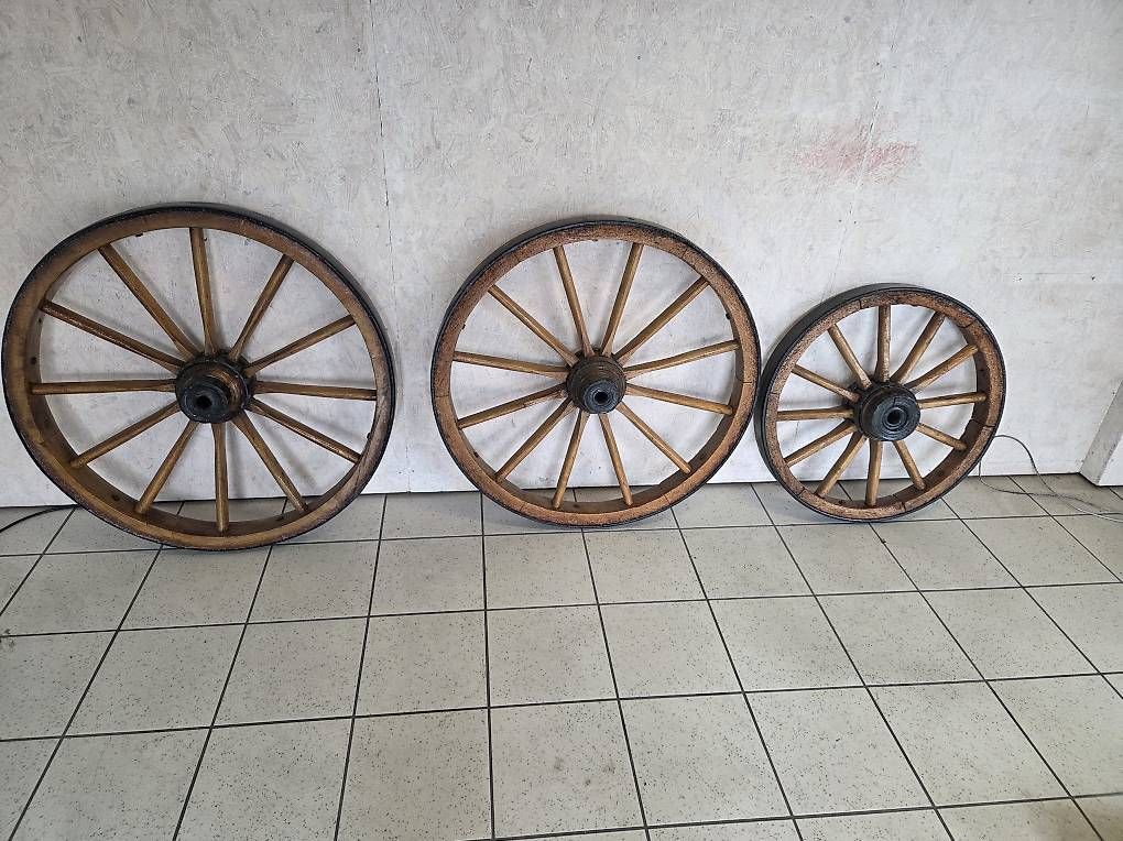 Pneumatici & Ruote complete: Holz Wagenräder – Usato da Steckborn venduto da Dieter_Scherrer 2
