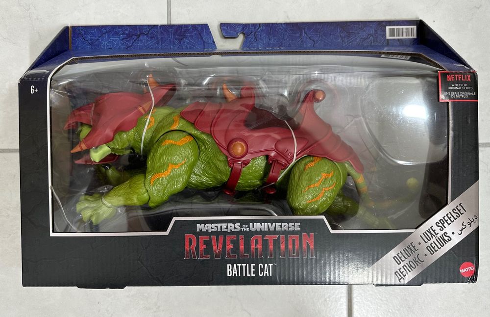 Battle Cat figurine Deluxe Masters of the Universe Revelation Masterverse Mattel - Kingdom Figurine
