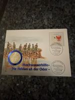 Numisbrief Hochwasserhilfe-Die Helden an der Oder