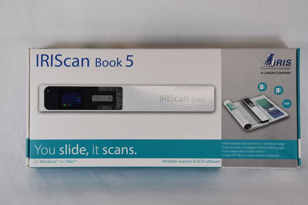 IRIScan Book 5  The world's fastest book scanner