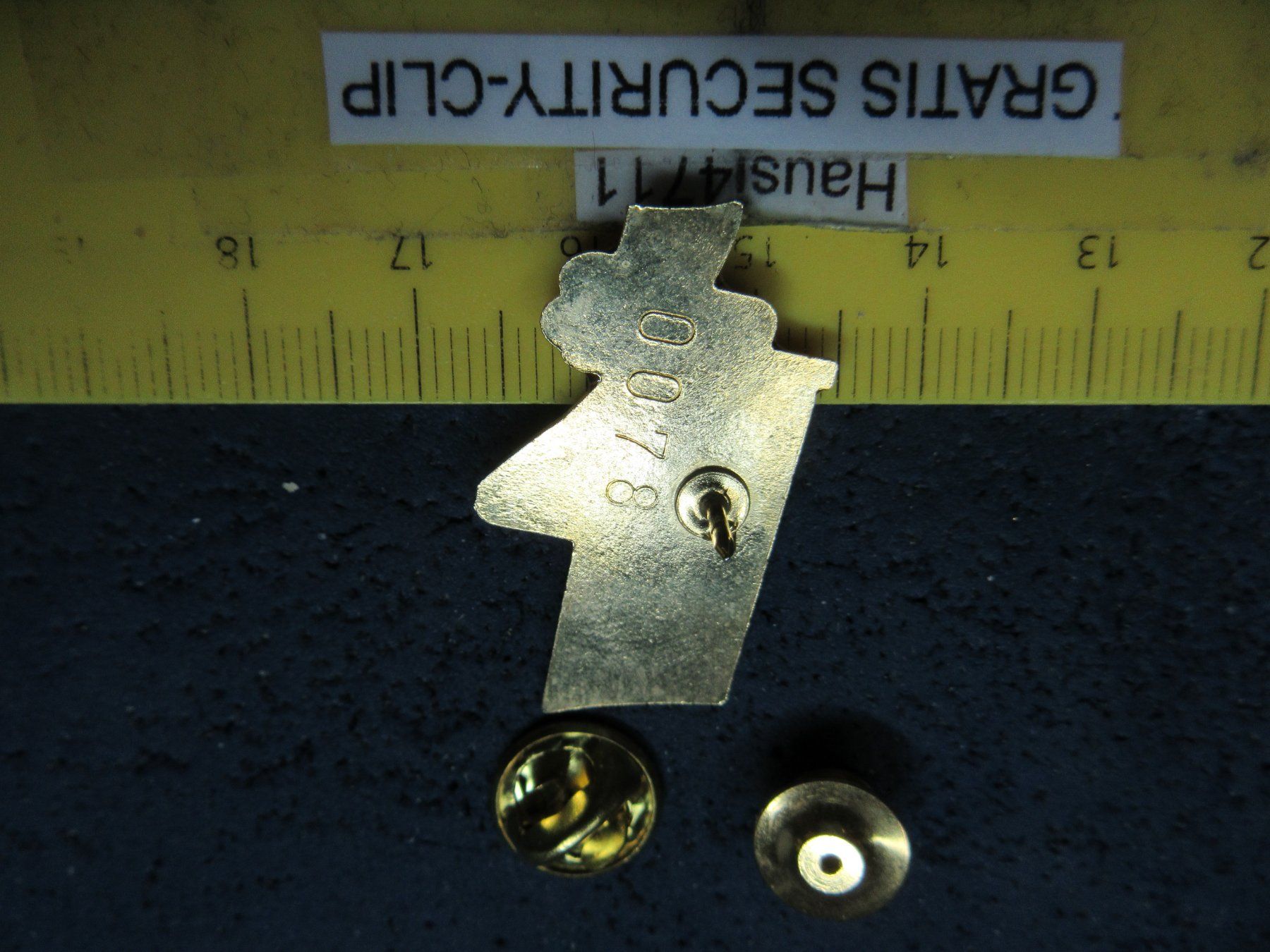 Swiss Placchette & Badge: UNTERSEEN MUSIK PIN GLASIERT – Usato da Ettingen venduto da Hausi4711 1