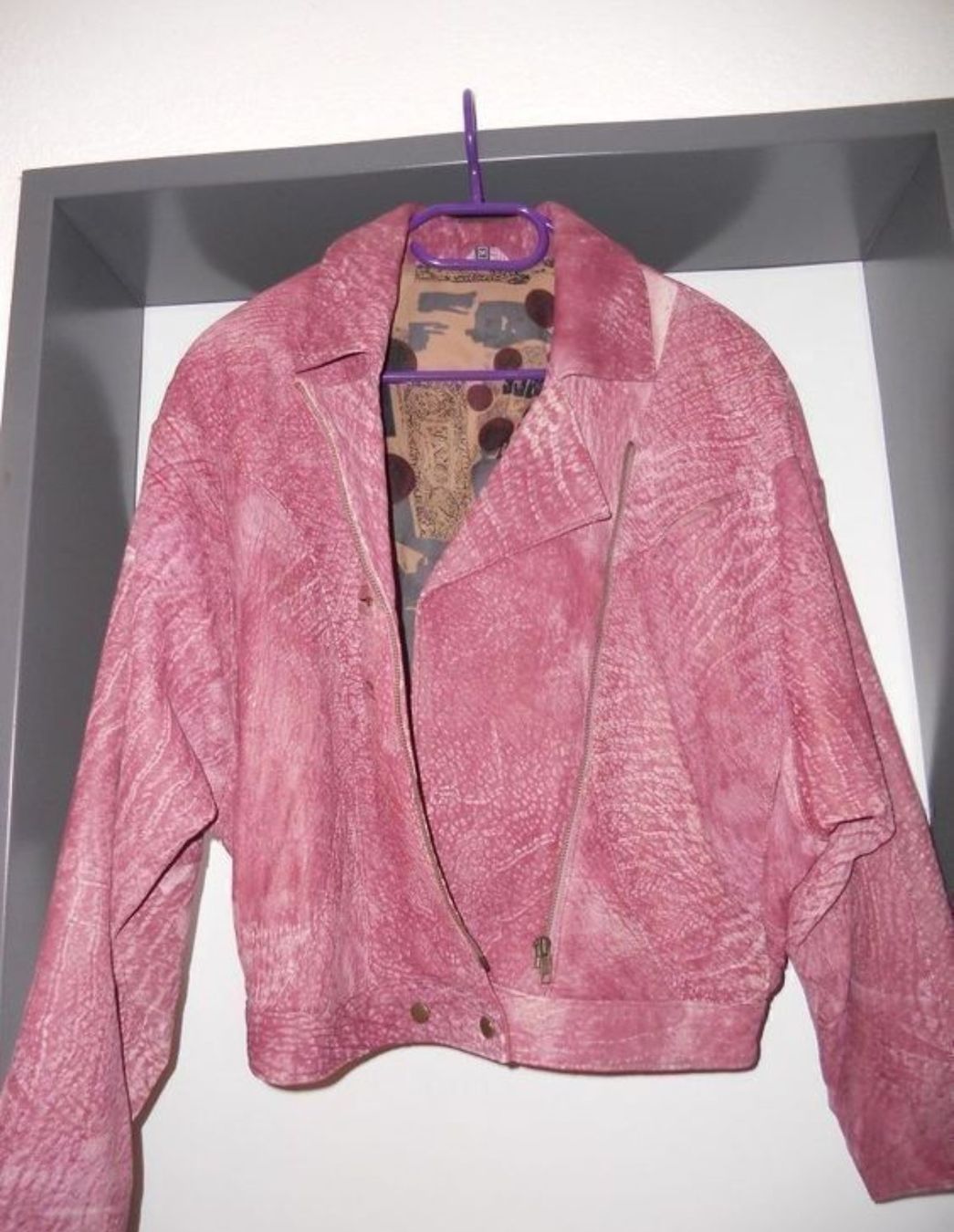 Jacken: Lederjacke Damen rosa aus Lamm – Neu (gemäss Beschreibung) aus Zürich von mco_nd92