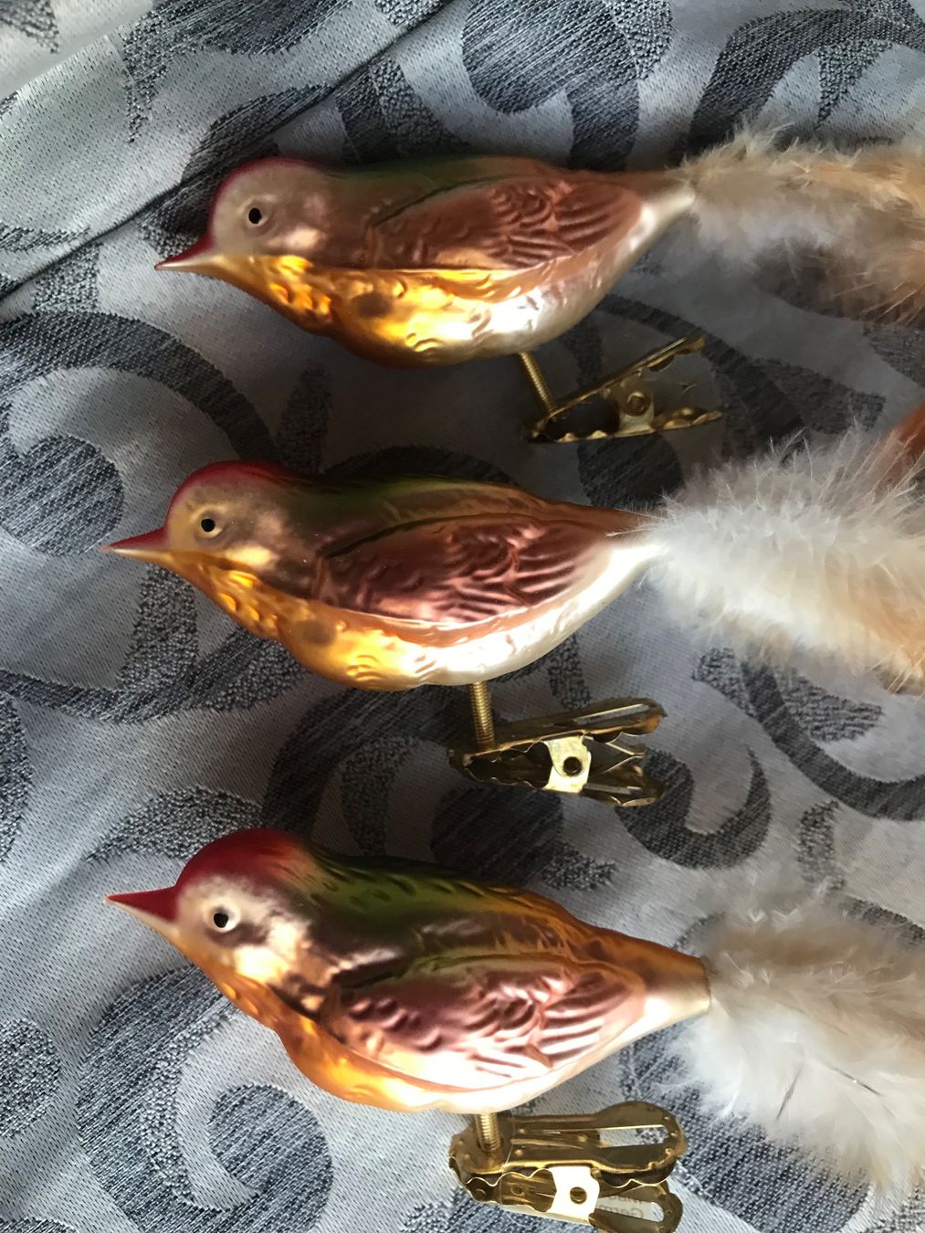 Tutte le decorazioni: 5 Vögel Christbaumschmuck Vogel – Nuovo e nell'imballaggio originale da Alpnach Dorf venduto da marvo 1