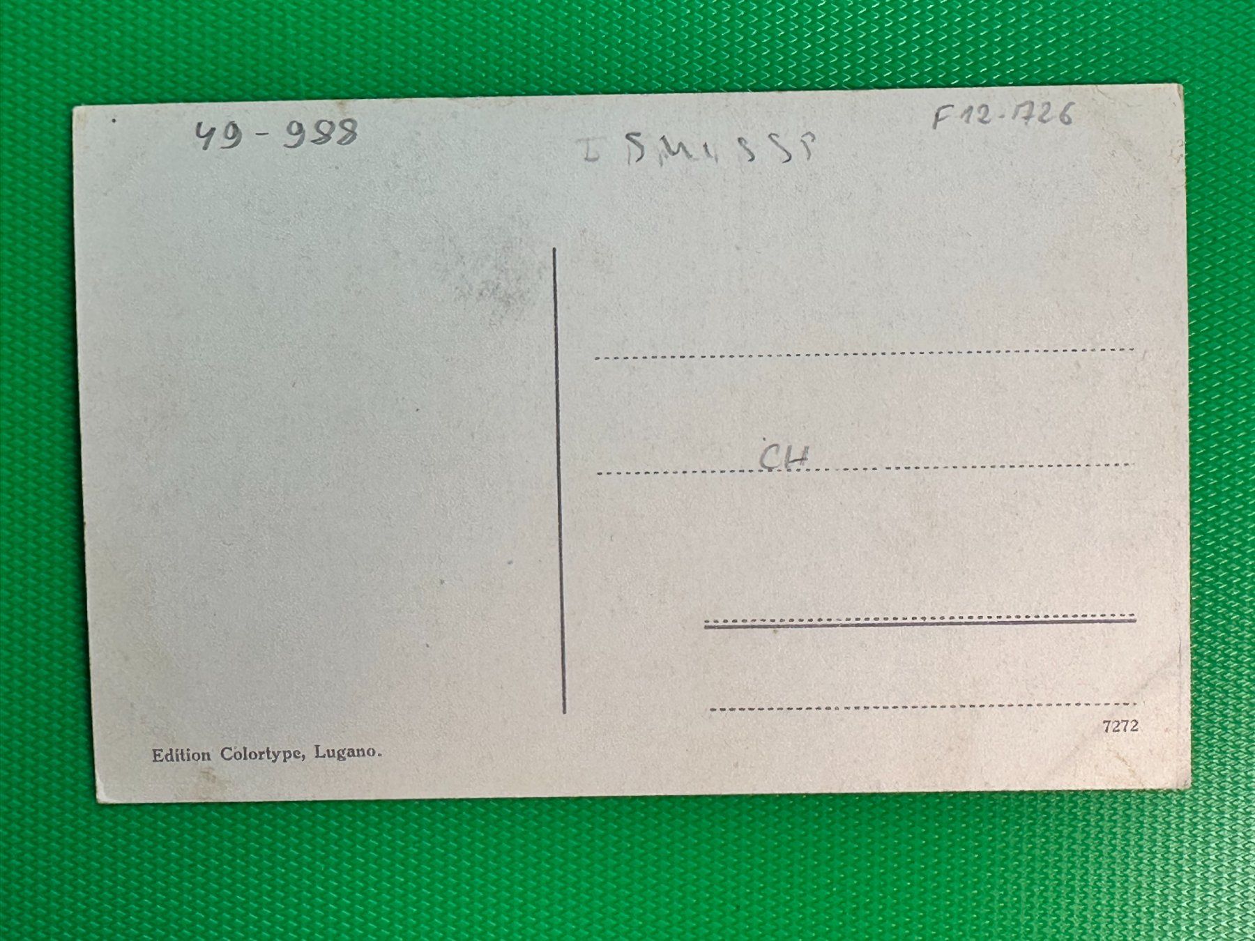 Cartoline postali: Lugano - Grand-Hotel du Parc – Usato da Steg VS venduto da _vinci_ 1