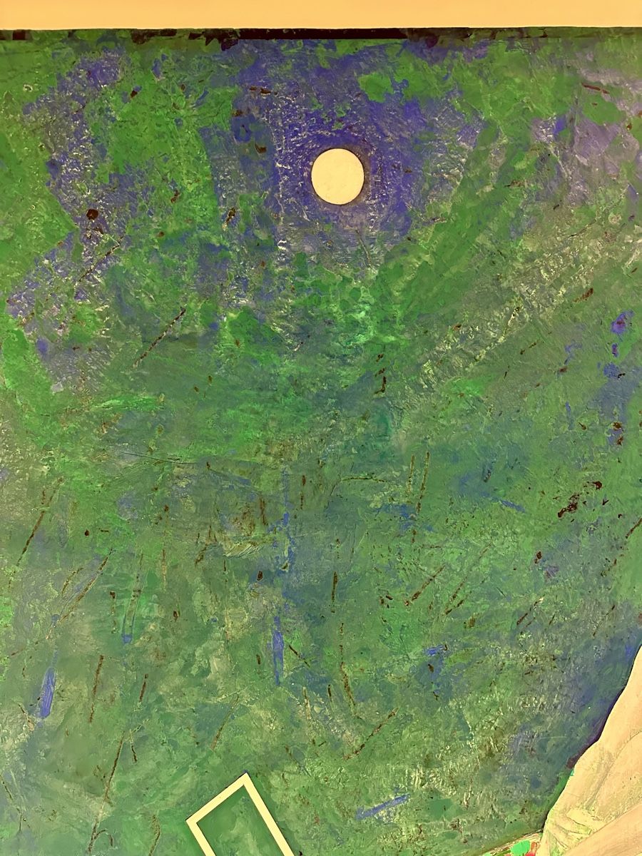 Gemälde: Grand tableau, art moderne J-C PRETRE. – Gebraucht aus Genève von Tom6 5