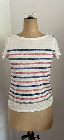Neuwertig T-Shirt Linen neuwertig Größe 1