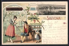 Litho Zug, Reklame Suchard, Panorama
