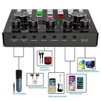 Bluetooth Audio Mixer Live Sound Streaming Recording Tiktok