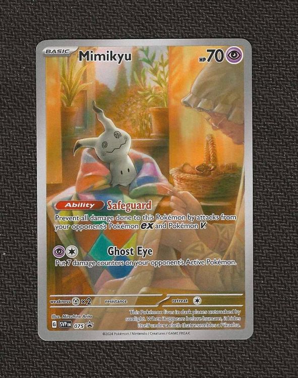 Mimikyu 075 PROMO-KARTE, Pokémon (Gebraucht) in Rikon im Tösstal für ...