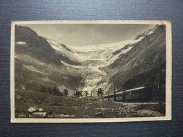 AK Berninabahn uk. Palügletscher 1912,  Fr. 2.--