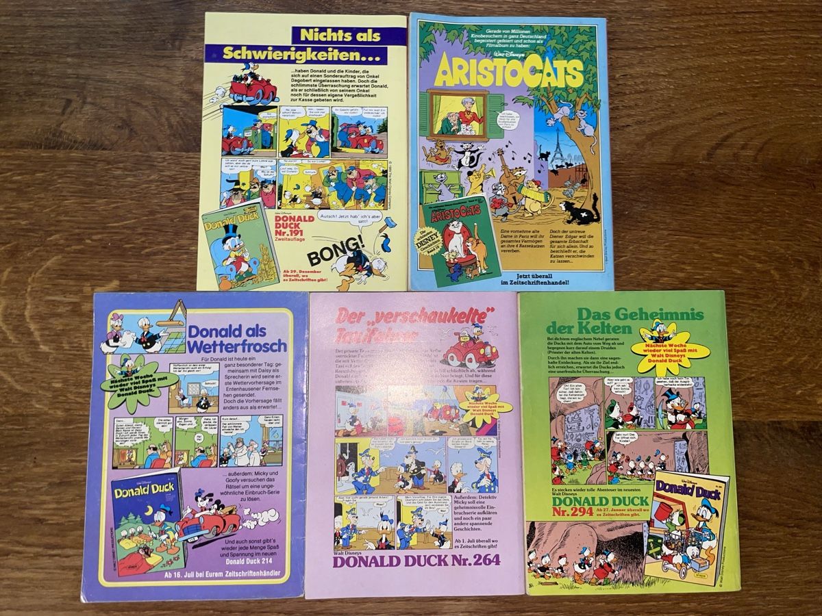 Comics: 11x Donald Duck Comics 1970 Disney – Gebraucht aus Bern von  3