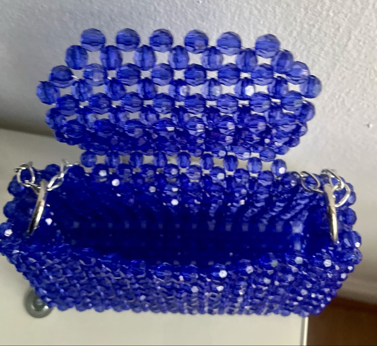 Borse da donna: Handgemachte Perlen-Handtasche mit Mini-Taschenanhänger – Nuovo (secondo la descrizione) da Möhlin venduto da mil_h55x 3