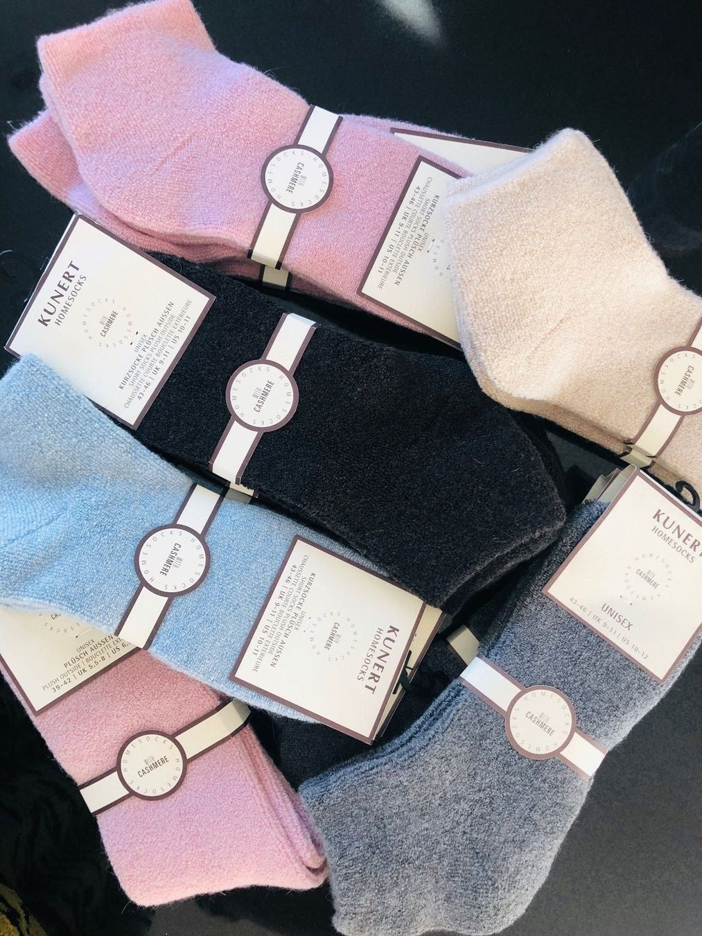 Calze: Cashmere Home Socks KUNERT Grösse 35-38 – Nuovo e nell'imballaggio originale da Zumikon venduto da DamenFashionShop