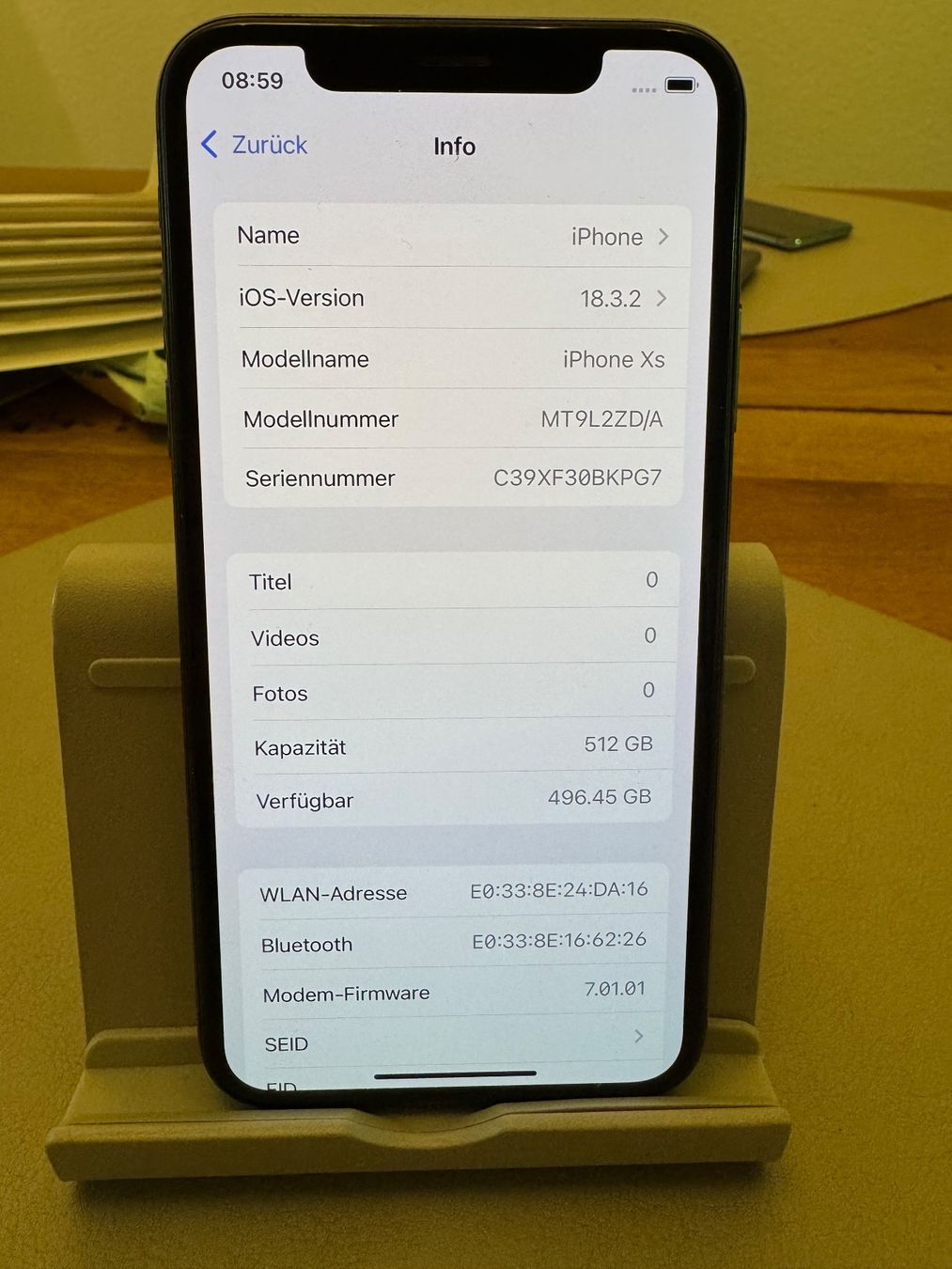 Apple Telefoni cellulari / Smartphones: iPhone XS 512GB – Usato da Adliswil venduto da Busys 1