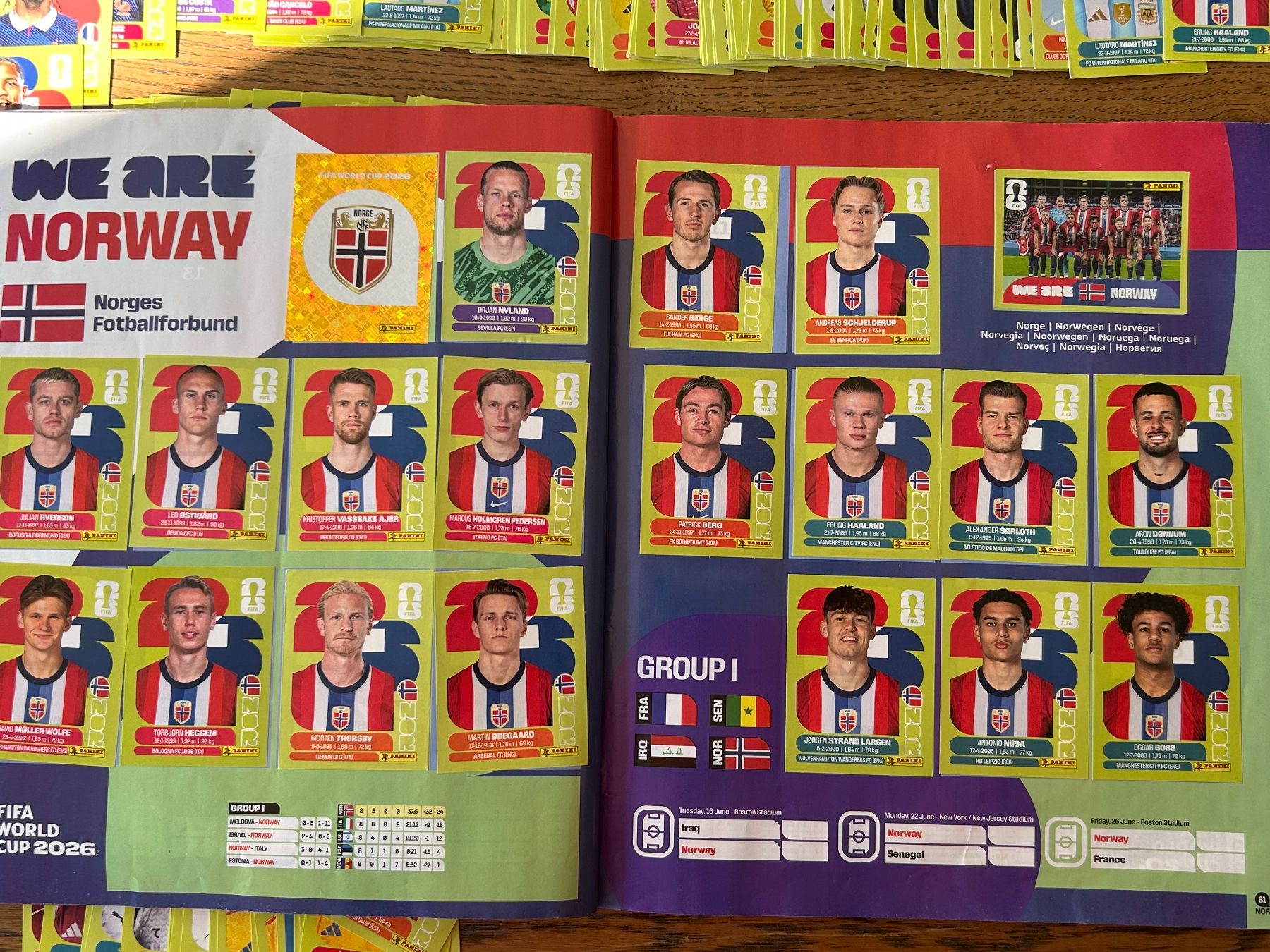 Panini Album: Panini Album Komplett + doppelte Sticker – Usato da Altendorf venduto da mareas02 7