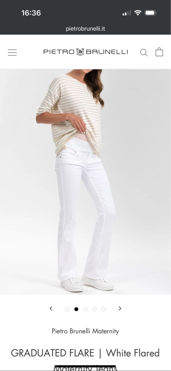 Jeans: Umstandsjeans / Maternity Jeans - Roberto Brunelli – Usato da Zürich venduto da KrisZH 5