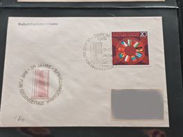 DDR-Bedarfsbrief mit Sondermarke, 1974 (?)