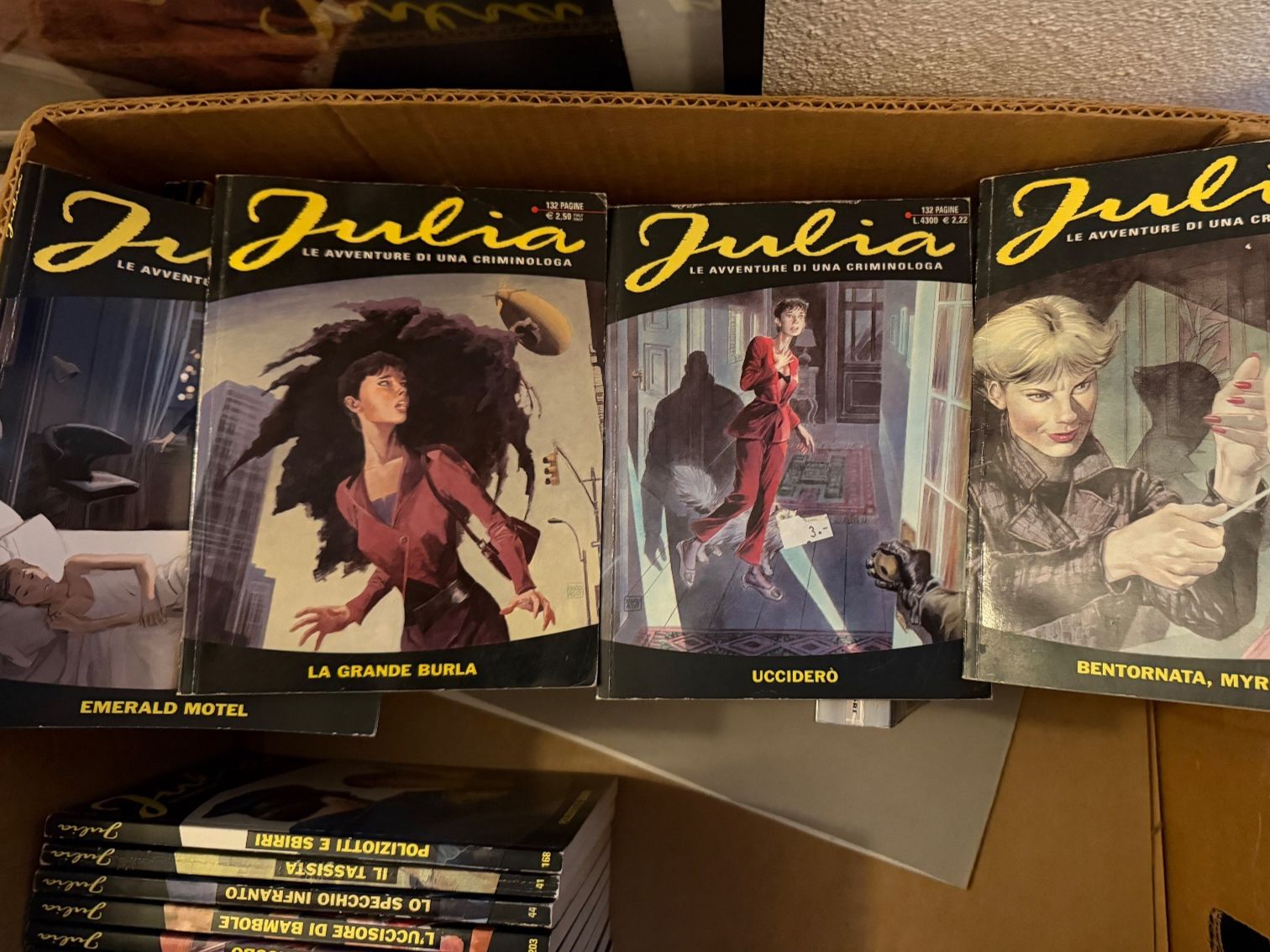 Fumetti: Julia 14 albi Bonelli – Usato da Minusio venduto da vertigoozBazar4u