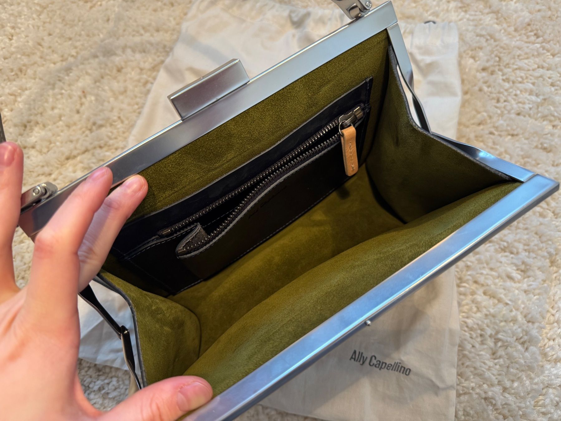 Borse: Ally Capellino Leather Handbag – Usato da Fribourg venduto da mariedw 4