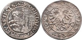 Schaffhausen: 1 Dicken 1631 (Silber) ++ selten ++
