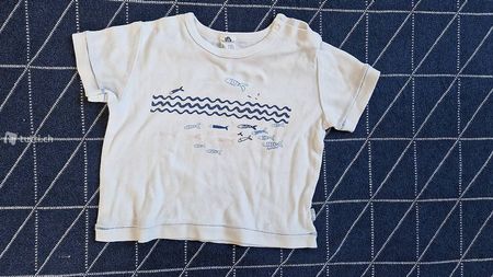 Hessnatur Shirt Meer 74/80 Bio