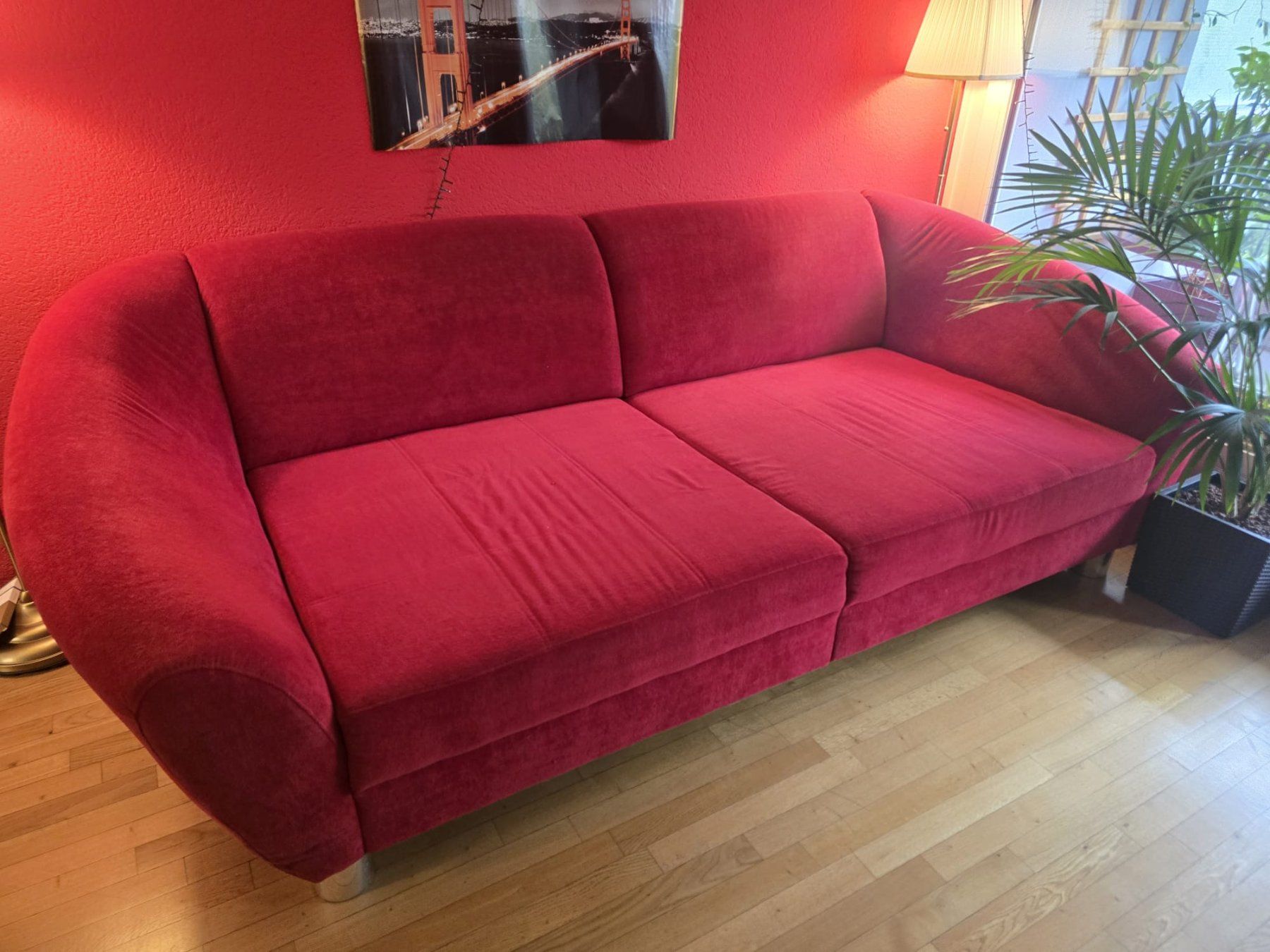Sofas: Big Sofa rot – Neuf (Voir description) à Bern par Ramstein3 1