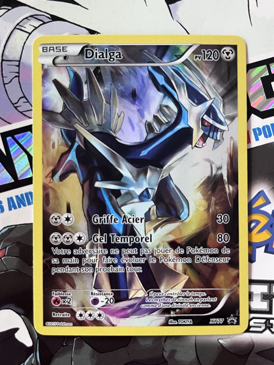 Pokémon Carte collezionabili: Pokémon Dialga XY 77 – Nuovo (secondo la descrizione) da Le Grand-Saconnex venduto da Koko.hime_