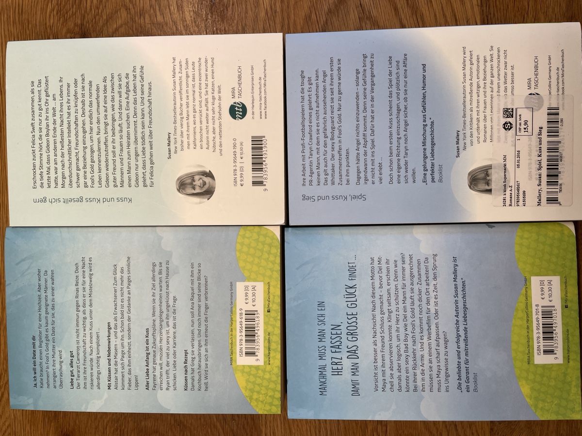 Bücher: Susan Mallery Romane Bücher 4 Stück – Gebraucht aus Niederbüren von poschti 2