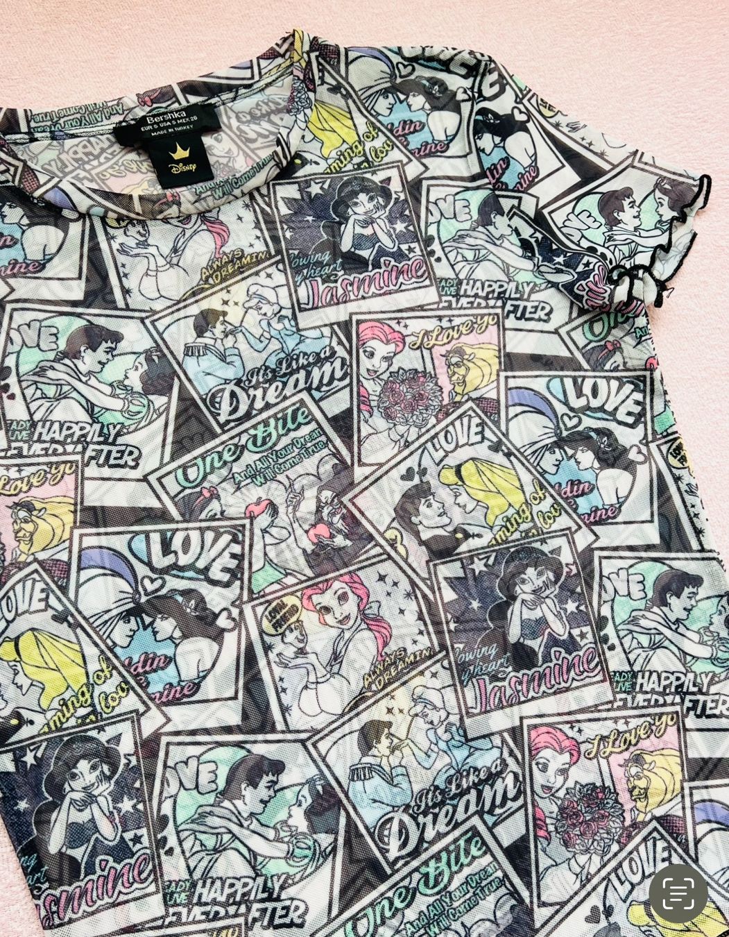 Bershka T-shirt: Disney T-shirt – Nuovo (secondo la descrizione) da Tagelswangen venduto da fireiceprincess 1