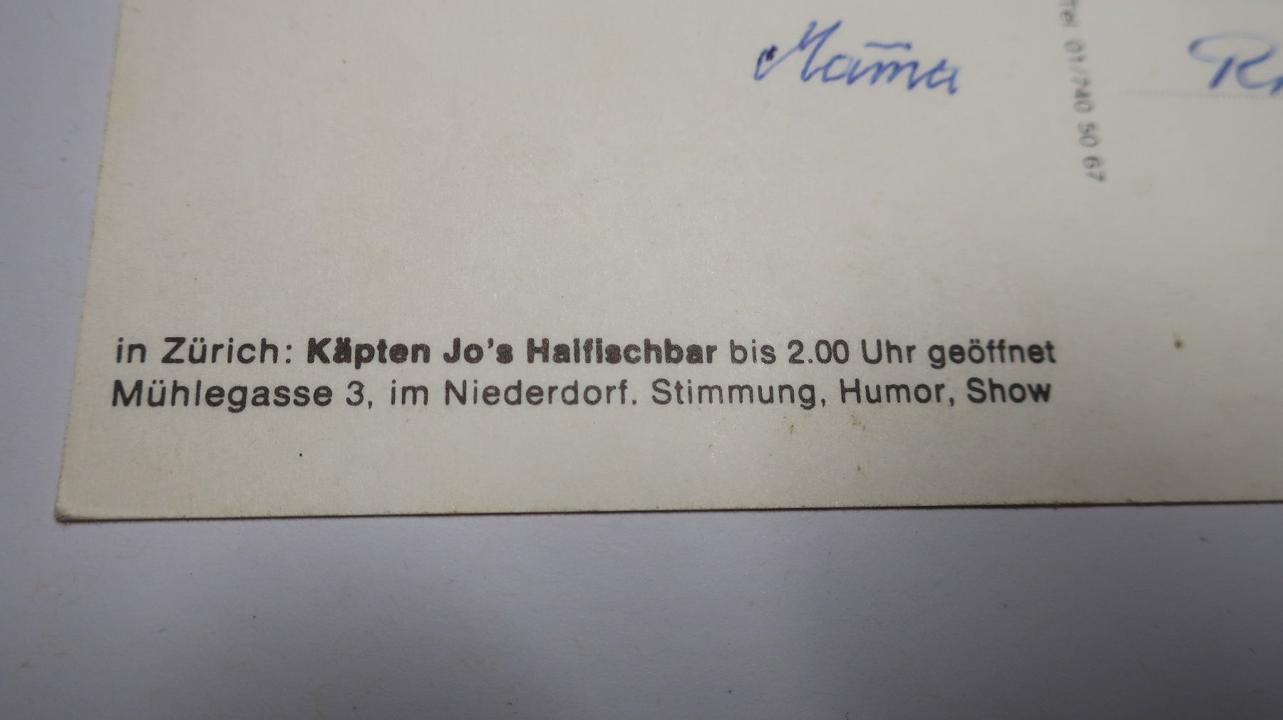 Ansichtskarten: Aarefähre Biberstein – Gebraucht aus Cormoret von Pascalll2001 8
