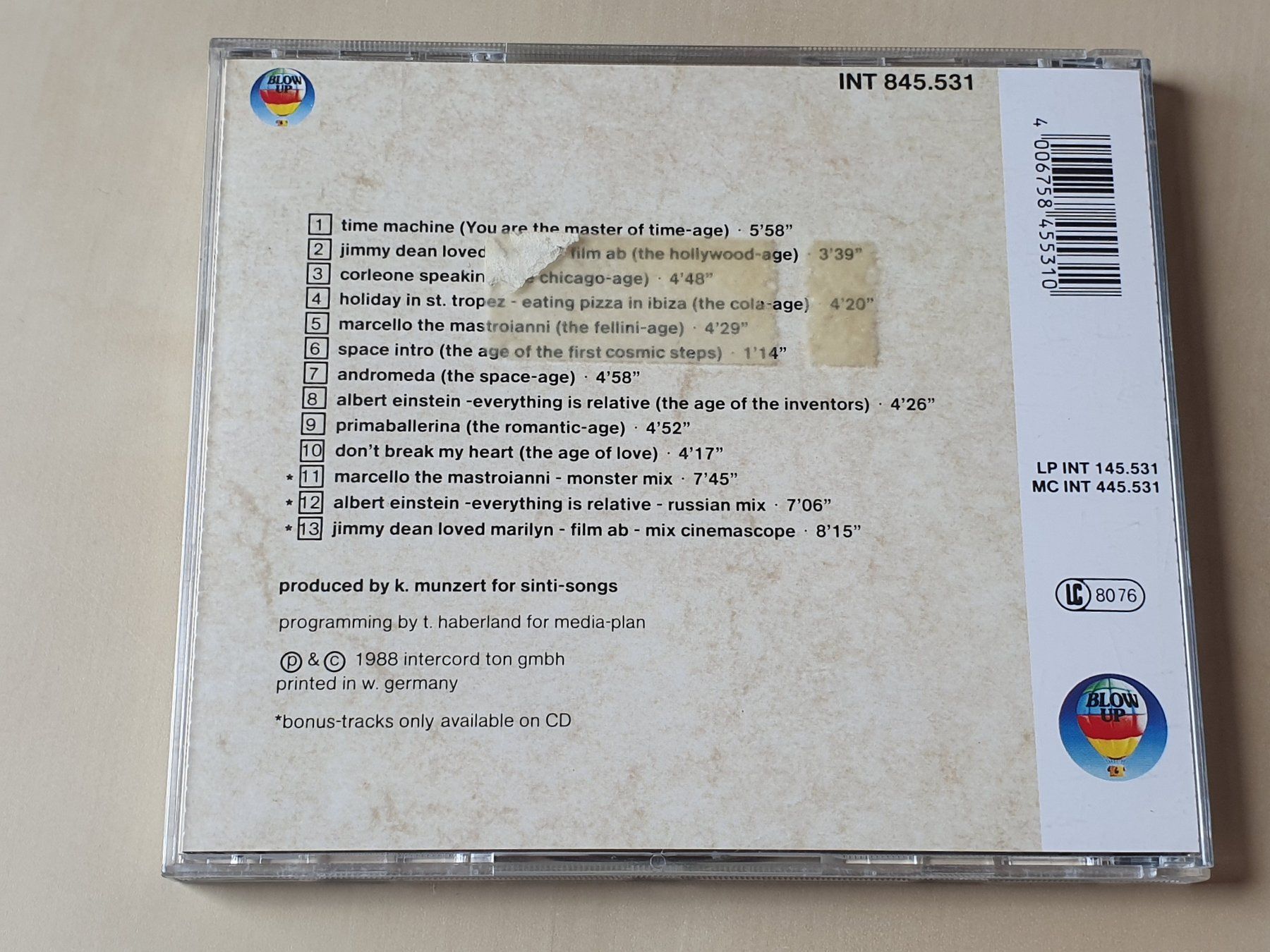 CD: Silicon Dream Time Machine – Usato da Stansstad venduto da collectorsshop 1
