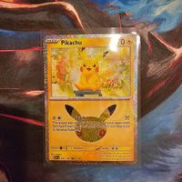 Pokemon Pikachu EN 30C 025/128 Holo